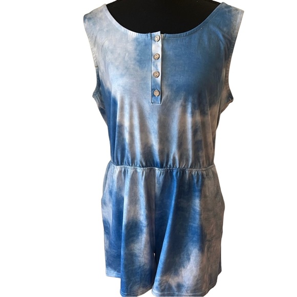 Yibock size XL tie dye romper - Picture 1 of 5